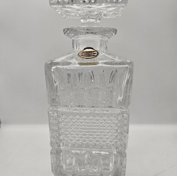 Sclarny Bohemia Crystal Glass Decanter - Picture 4 of 13